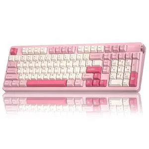 LEOBOG A98 Wireless Mechanical Keyboard, Tri-Mode BT5.0/2.4GHz/USB-C, Creamy Keyboard with Number Pa LEOBOG A98 Wireless Mechanical Keyboard, Tri-Mode BT5.0/2.4GHz/USB-C, Creamy Keyboard with Number Pa