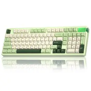 LEOBOG A98-96% Mechanical Keyboard Wireless, Tri-Mode BT5.0/2.4GHz/USB-C, Creamy Keyboard with Numbe LEOBOG A98-96% Mechanical Keyboard Wireless, Tri-Mode BT5.0/2.4GHz/USB-C, Creamy Keyboard with Numbe