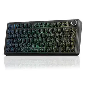 AULA F75 HE Wireless Gaming Keyboard, Hall Effect Magnetic Switch Keyboard with Rapid Trigger, BT5.0 AULA F75 HE Wireless Gaming Keyboard, Hall Effect Magnetic Switch Keyboard with Rapid Trigger, BT5.0