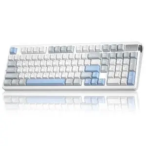 LEOBOG A98-96% Mechanical Keyboard Wireless, Tri-Mode BT5.0/2.4GHz/USB-C, Creamy Keyboard with Numbe LEOBOG A98-96% Mechanical Keyboard Wireless, Tri-Mode BT5.0/2.4GHz/USB-C, Creamy Keyboard with Numbe