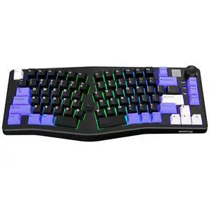 x LEOBOG A75 Alice Ergonomic Keyboard, Wireless Mechanical Gaming Keyboard Tri-Mode BT5.0/2.4G/Wired x LEOBOG A75 Alice Ergonomic Keyboard, Wireless Mechanical Gaming Keyboard Tri-Mode BT5.0/2.4G/Wired
