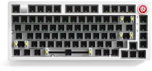 LEOBOG Hi75C Pro Wireless Mechanical Keyboard Kit Aluminum Alloy Gasket Mount 75% Barebones DIY Ba LEOBOG Hi75C Pro Wireless Mechanical Keyboard Kit Aluminum Alloy Gasket Mount 75% Barebones DIY Ba