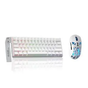 Aula WIN60 HE - 60% Mechanical Gaming Keyboard Wired, Hall Effect Magnetic Switch Keyboard+SM802 Wir Aula WIN60 HE - 60% Mechanical Gaming Keyboard Wired, Hall Effect Magnetic Switch Keyboard+SM802 Wir