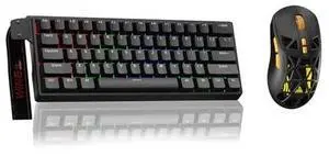Aula WIN60 HE - 60% Mechanical Gaming Keyboard Wired, Hall Effect Magnetic Switch Keyboard+SM802 Wir Aula WIN60 HE - 60% Mechanical Gaming Keyboard Wired, Hall Effect Magnetic Switch Keyboard+SM802 Wir