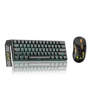 Aula MINI60 HE PRO - 60% Mechanical Gaming Keyboard Wireless, Hall Effect Magnetic Switch(Black)+SM8 Aula MINI60 HE PRO - 60% Mechanical Gaming Keyboard Wireless, Hall Effect Magnetic Switch(Black)+SM8