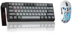 Aula WIN60 HE Pro- 60% Mechanical Gaming Keyboard Wired, Hall Effect Magnetic Switch Keyboard+SM802 Aula WIN60 HE Pro- 60% Mechanical Gaming Keyboard Wired, Hall Effect Magnetic Switch Keyboard+SM802