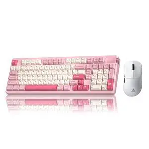 LEOBOG A98 Wireless Mechanical Keyboard, Tri-Mode BT5.0/2.4GHz/USB-C, Creamy Keyboard with Number Pa LEOBOG A98 Wireless Mechanical Keyboard, Tri-Mode BT5.0/2.4GHz/USB-C, Creamy Keyboard with Number Pa