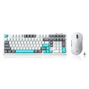 LINGBAO K98 Wireless Keyboard and Mouse Combo for Gaming, Tri-Mode BT5.0/2.4G/USB-C Wired, 96% Mecha LINGBAO K98 Wireless Keyboard and Mouse Combo for Gaming, Tri-Mode BT5.0/2.4G/USB-C Wired, 96% Mecha