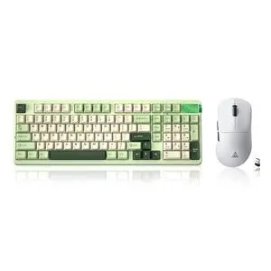 LEOBOG A98 Wireless Mechanical Keyboard and Mouse Combo, RGB Backlit Rechargeable 8000mAh Battery, C LEOBOG A98 Wireless Mechanical Keyboard and Mouse Combo, RGB Backlit Rechargeable 8000mAh Battery, C