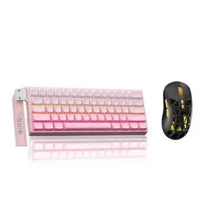 Aula WIN60 HE - 60% Mechanical Gaming Keyboard Wired, Hall Effect Magnetic Switch Keyboard+SM802 Wir Aula WIN60 HE - 60% Mechanical Gaming Keyboard Wired, Hall Effect Magnetic Switch Keyboard+SM802 Wir
