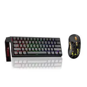Aula WIN60 HE - 60% Mechanical Gaming Keyboard Wired, Hall Effect Magnetic Switch Keyboard+SM802 Wir Aula WIN60 HE - 60% Mechanical Gaming Keyboard Wired, Hall Effect Magnetic Switch Keyboard+SM802 Wir