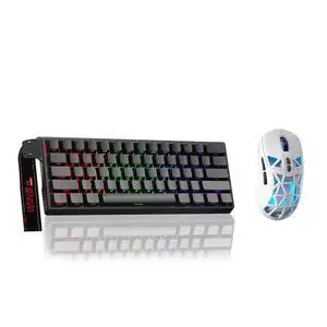 Aula WIN60 HE - 60% Mechanical Gaming Keyboard Wired, Hall Effect Magnetic Switch Keyboard+SM802 Wir Aula WIN60 HE - 60% Mechanical Gaming Keyboard Wired, Hall Effect Magnetic Switch Keyboard+SM802 Wir