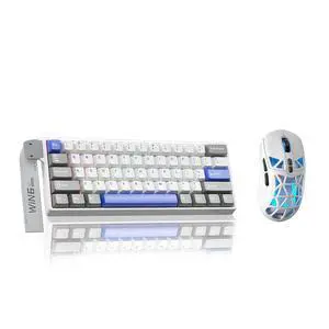Aula WIN60 HE MAX- 60% Mechanical Gaming Keyboard Wired, Hall Effect Magnetic Switch Keyboard+SM802 Aula WIN60 HE MAX- 60% Mechanical Gaming Keyboard Wired, Hall Effect Magnetic Switch Keyboard+SM802