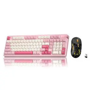 LEOBOG A98 Wireless Mechanical Keyboard, Tri-Mode BT5.0/2.4GHz/USB-C, Creamy Keyboard with Number Pa LEOBOG A98 Wireless Mechanical Keyboard, Tri-Mode BT5.0/2.4GHz/USB-C, Creamy Keyboard with Number Pa