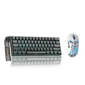 Aula MINI60 HE PRO - 60% Mechanical Gaming Keyboard Wireless, Hall Effect Magnetic Switch(Black)+SM8 Aula MINI60 HE PRO - 60% Mechanical Gaming Keyboard Wireless, Hall Effect Magnetic Switch(Black)+SM8