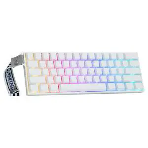 Aula Mini60 HE PRO Wireless Hall Effect Gaming Keyboard, 4000mAh, SOCD & DKS, Magnetic Keyboard with Aula Mini60 HE PRO Wireless Hall Effect Gaming Keyboard, 4000mAh, SOCD & DKS, Magnetic Keyboard with