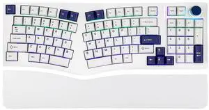 Feker Alice98 Ergonomic 98 Keys Custom Mechanical Keyboard, VIA Programmable, USB-C Wired Gaming Key Feker Alice98 Ergonomic 98 Keys Custom Mechanical Keyboard, VIA Programmable, USB-C Wired Gaming Key