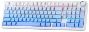 Aula F99 PRO 96% Mechanical Gaming Keyboard, BT5.0/USB-C/2.4GHz Wireless, Hot Swappable Gasket Custo Aula F99 PRO 96% Mechanical Gaming Keyboard, BT5.0/USB-C/2.4GHz Wireless, Hot Swappable Gasket Custo