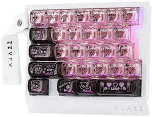 AJAZZ AK029 One Handed Gaming Keyboard, 8Khz Polling, 29 Keys Rapid Fast Wired Keyboard, SOCD & DKS, AJAZZ AK029 One Handed Gaming Keyboard, 8Khz Polling, 29 Keys Rapid Fast Wired Keyboard, SOCD & DKS,