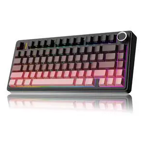 Aula F75 PRO 75% Wireless Gaming Keyboard, Gasket Mechanical Custom Keyboard with Five-Layer Padding Aula F75 PRO 75% Wireless Gaming Keyboard, Gasket Mechanical Custom Keyboard with Five-Layer Padding