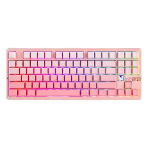 Aula F87 PRO V2 Wireless Gaming Keyboard with 10000mAh Battery, 8K Polling, SOCD/MT/TGL, BT/2.4GHz/W Aula F87 PRO V2 Wireless Gaming Keyboard with 10000mAh Battery, 8K Polling, SOCD/MT/TGL, BT/2.4GHz/W