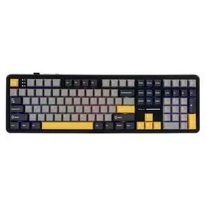 Aula F108 100% Wireless Gaming Keyboard, Full Size Custom Gasket Mechanical Keyboard, 4000mAh Batter Aula F108 100% Wireless Gaming Keyboard, Full Size Custom Gasket Mechanical Keyboard, 4000mAh Batter