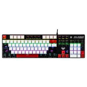 Aula S500 Wired Gaming Keyboard, 100% Full Size Mechanical Keyboard with Number Pad, 104 Keys, NKRO, Aula S500 Wired Gaming Keyboard, 100% Full Size Mechanical Keyboard with Number Pad, 104 Keys, NKRO,