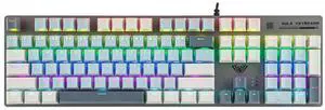 Aula S500 Wired Gaming Keyboard, 100% Full Size Mechanical Keyboard with Number Pad, 104 Keys, NKRO, Aula S500 Wired Gaming Keyboard, 100% Full Size Mechanical Keyboard with Number Pad, 104 Keys, NKRO,