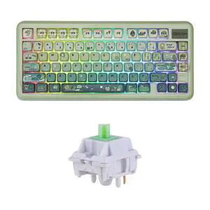 Phantom81 Lite 75% Gasket Mechanical Keyboard with Flick Linear Mechanical Switch Set Phantom81 Lite 75% Gasket Mechanical Keyboard with Flick Linear Mechanical Switch Set