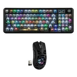 Aula F-NB98 Transparent Keyboard with SC620 RGB Lighting Gaming Mouse Aula F-NB98 Transparent Keyboard with SC620 RGB Lighting Gaming Mouse