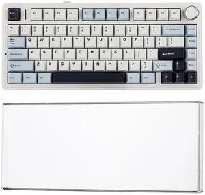 Aula F75 PRO 75% Gaming Keyboard with KiiBoom Premium Acrylic Transparent Keyboard Dust Cover Aula F75 PRO 75% Gaming Keyboard with KiiBoom Premium Acrylic Transparent Keyboard Dust Cover