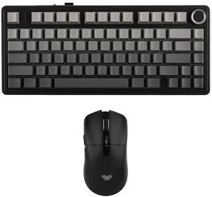 Aula F75 PRO 75% Gaming Keyboard with SC590 PRO Gaming Mouse with Display Screen Aula F75 PRO 75% Gaming Keyboard with SC590 PRO Gaming Mouse with Display Screen
