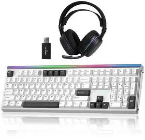 Aula Wireless Keyboard and Headset Combo, Aula H108 Wireless Keyboard G7 Wireless Headset Aula Wireless Keyboard and Headset Combo, Aula H108 Wireless Keyboard G7 Wireless Headset