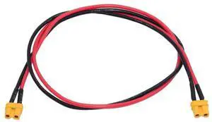 xiwai XT30 Plug Female to Female 18AWG Extension Cable Charging Connector for RC Battery Portable Power Station Solar Panel 1.6ft xiwai XT30 Plug Female to Female 18AWG Extension Cable Charging Connector for RC Battery Portable Power Station Solar Panel 1.6ft