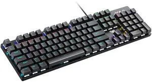 AULA S2022 New 61 Keys Real Mechanical Keyboard Green Axis Ergonomic Design Gaming Lighted USB Desktop Laptop Keyboard AULA S2022 New 61 Keys Real Mechanical Keyboard Green Axis Ergonomic Design Gaming Lighted USB Desktop Laptop Keyboard