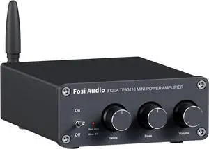 BT20A Bluetooth Stereo Amplifier, 2 Channel Home Audio Component Amplifiers for Passive Speakers, Mini Class D Amp Receiver 200W for Indoor/Outdoor/Garage/Ceiling/Bookshelf Speaker BT20A Bluetooth Stereo Amplifier, 2 Channel Home Audio Component Amplifiers for Passive Speakers, Mini Class D Amp Receiver 200W for Indoor/Outdoor/Garage/Ceiling/Bookshelf Speaker