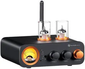 MC331 Tube Integrated Amplifier with DAC, 2 Channel Home Audio Stereo Power Amp for HiFi Bookshelf Speakers/3.5mm Headphones, Vintage VU Meter Preamp with Bluetooth and USB/Opt/Coax/RCA MC331 Tube Integrated Amplifier with DAC, 2 Channel Home Audio Stereo Power Amp for HiFi Bookshelf Speakers/3.5mm Headphones, Vintage VU Meter Preamp with Bluetooth and USB/Opt/Coax/RCA