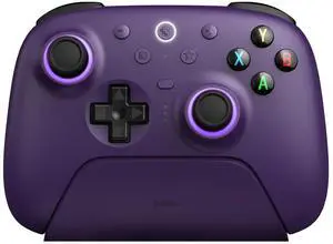 8BitDo Ultimate 2 Wireless Controller for Windows PC, Apple, Steam & Android, Gaming Controller with TMR Joysticks, Hall/Tactile Triggers, Motion Control, RGB Fire Ring, 1000Hz Polling Rate, Purple 8BitDo Ultimate 2 Wireless Controller for Windows PC, Apple, Steam & Android, Gaming Controller with TMR Joysticks, Hall/Tactile Triggers, Motion Control, RGB Fire Ring, 1000Hz Polling Rate, Purple