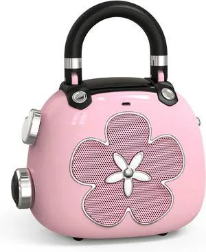 Candy 2-in-1 Mini Bluetooth Speaker & Cute Bag Charm with Loud Sound, Ideal Stocking Stuffer for Women, Girlfriend, Wife, BFF, Teen Girls, White Elephant Gift-Pink Candy 2-in-1 Mini Bluetooth Speaker & Cute Bag Charm with Loud Sound, Ideal Stocking Stuffer for Women, Girlfriend, Wife, BFF, Teen Girls, White Elephant Gift-Pink