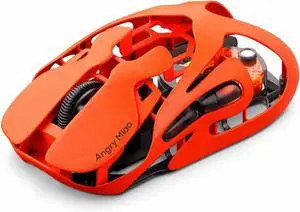 Infinity Gaming Wireless Mouse 49g Ultralight Metal Design, 30000 DPI PAW3950 Sensor, Dual 8K Polling, Hot-Swappable Battery, Tri-Mode 2.4G/Bluetooth/Wired RGB Gaming Mouse- Blaze Orange Infinity Gaming Wireless Mouse 49g Ultralight Metal Design, 30000 DPI PAW3950 Sensor, Dual 8K Polling, Hot-Swappable Battery, Tri-Mode 2.4G/Bluetooth/Wired RGB Gaming Mouse- Blaze Orange