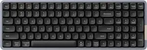 Flow Low Profile Mechanical Keyboard, 100 Keys Rechargeable Wireless Keyboards with Bluetooth and Wired Connection for Windows, Mac OS/Black Phantom Tactile Switches Flow Low Profile Mechanical Keyboard, 100 Keys Rechargeable Wireless Keyboards with Bluetooth and Wired Connection for Windows, Mac OS/Black Phantom Tactile Switches