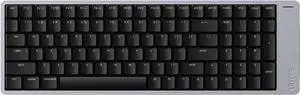 Flow2 Low-Profile Mechanical Keyboard, Aluminum Alloy with Pulse Tactile Switches, Rechargeable Wireless Keyboards with 3 Mode Connections for Windows, macOS Flow2 Low-Profile Mechanical Keyboard, Aluminum Alloy with Pulse Tactile Switches, Rechargeable Wireless Keyboards with 3 Mode Connections for Windows, macOS