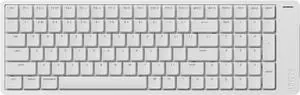 Flow2 Low-Profile Mechanical Keyboard, Aluminum Alloy with Pulse Tactile Switches, Rechargeable Wireless Keyboards with 3 Mode Connections for Windows, macOS Silver 100 Keys Flow2 Low-Profile Mechanical Keyboard, Aluminum Alloy with Pulse Tactile Switches, Rechargeable Wireless Keyboards with 3 Mode Connections for Windows, macOS Silver 100 Keys