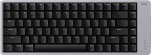Flow2 Low-Profile Mechanical Keyboard, Aluminum Alloy with Pulse Tactile Switches, Rechargeable Wireless Keyboards with 3 Mode Connections for Windows, macOS Space Gray 84 Keys Flow2 Low-Profile Mechanical Keyboard, Aluminum Alloy with Pulse Tactile Switches, Rechargeable Wireless Keyboards with 3 Mode Connections for Windows, macOS Space Gray 84 Keys