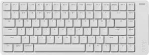 Flow2 Low-Profile Mechanical Keyboard, Aluminum Alloy with Pulse Tactile Switches, Rechargeable Wireless Keyboards with 3 Mode Connections for Windows, macOS Silver 84 Keys Flow2 Low-Profile Mechanical Keyboard, Aluminum Alloy with Pulse Tactile Switches, Rechargeable Wireless Keyboards with 3 Mode Connections for Windows, macOS Silver 84 Keys