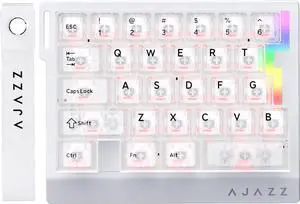 AK029 Magnetic Switch One Handed Gaming Keyboard, Hall Effect Rapid Trigger Mechanical Keypad with SOCD & DKS, 8KHz Polling Rate, 29 Keys Mini Ergonomic Gaming Keyboard for FPS Gamers, PC AK029 Magnetic Switch One Handed Gaming Keyboard, Hall Effect Rapid Trigger Mechanical Keypad with SOCD & DKS, 8KHz Polling Rate, 29 Keys Mini Ergonomic Gaming Keyboard for FPS Gamers, PC