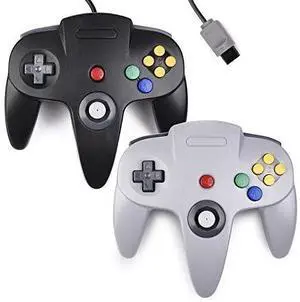 N64 Controller,kiwitata Retro Wired N64 Gamepad Controller Joystick for N64 Video Console Games System N64 Controller,kiwitata Retro Wired N64 Gamepad Controller Joystick for N64 Video Console Games System
