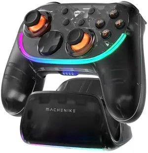 S3 Wireless Switch Controller, Hall Effect Joystick, RGB Black Lghting, Auto Sleep/Wake, 5-Level Vibration, PC Gamepad for PC/NS/iOS/Android TV with Charging Dock S3 Wireless Switch Controller, Hall Effect Joystick, RGB Black Lghting, Auto Sleep/Wake, 5-Level Vibration, PC Gamepad for PC/NS/iOS/Android TV with Charging Dock