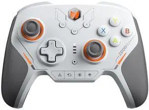 Wireless Controller, 16 Fully Mechanical Micro Switch, 2000Hz Report Rate, TMR Electromagnetic Joysticks, PC Controller for PC/Switch/iOS/Android Wireless Controller, 16 Fully Mechanical Micro Switch, 2000Hz Report Rate, TMR Electromagnetic Joysticks, PC Controller for PC/Switch/iOS/Android