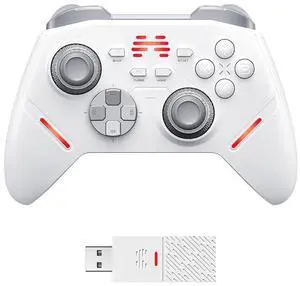 KP40 Multi-Platform Wireless Controller, Dual TMR Joysticks, 3-Mode TMR Triggers, Omnidirectional D-Pad, Compatible with Switch/PC/iOS/Android/Steam KP40 Multi-Platform Wireless Controller, Dual TMR Joysticks, 3-Mode TMR Triggers, Omnidirectional D-Pad, Compatible with Switch/PC/iOS/Android/Steam